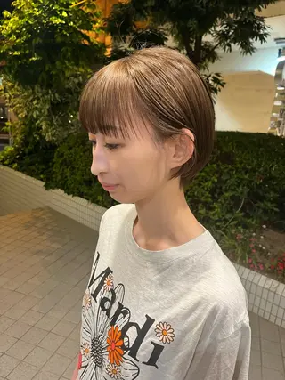 ショート 梅田美容室/カット /Maoのヘアスタイル