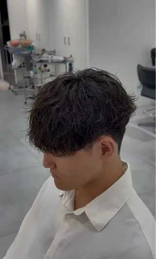 パーマ メンズ パーマ特化/鶴田 来夢のヘアスタイル