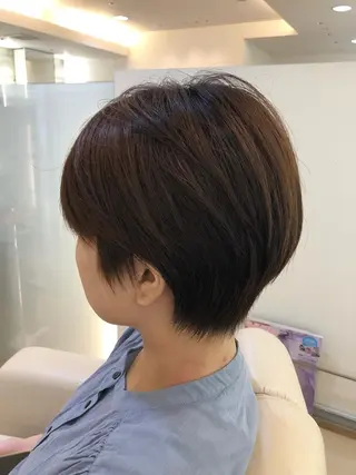 ショート 山岡 徹也のヘアスタイル