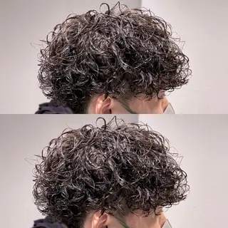 パーマ メンズ イケメン製造機 🔥上原沙羅🔥のヘアスタイル