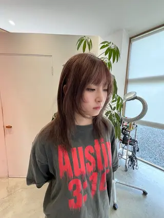 ミディアム 堀 風城のヘアスタイル