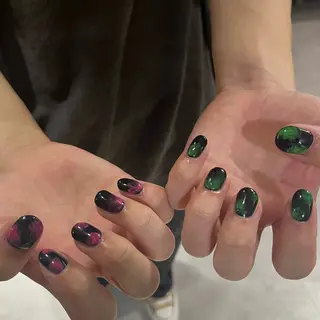 ネイル 小川 柚香のネイルデザイン