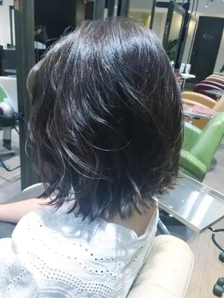 ミディアム カラー MODE K's塚口 かどやのヘアスタイル