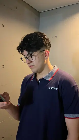 パーマ メンズ fifth神宮前 HIN★T★のヘアスタイル