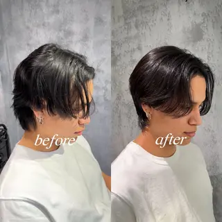 ショート メンズパーマ/縮毛 超特化/tomokiのヘアスタイル