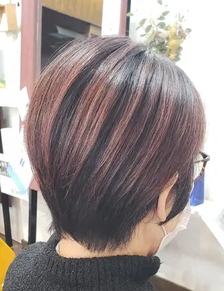 ショート カラー 山田 一輝のヘアスタイル