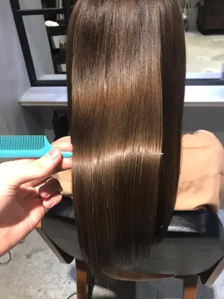 セミロング カラー Napo 髪質改善　八王子店のヘアスタイル