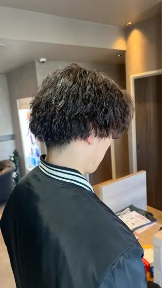 パーマ メンズ 藤森結子/韓国ヘア/ パーソナルカラー診断のヘアスタイル