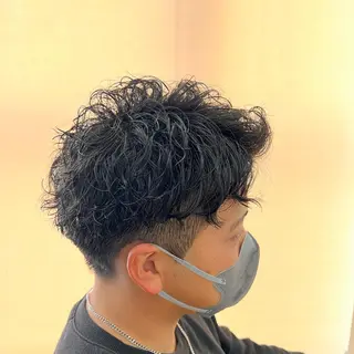 パーマ メンズ アグヘアーシータ所属・🤩メンズカット/ パーマ山本🤩のヘアスタイル