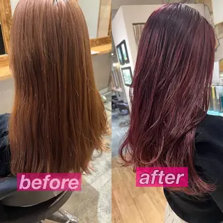 セミロング カラー レイヤー×髪質改善 マネージャー安藤光司のヘアスタイル