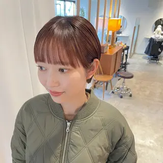 ショート カラー Takuma Suzuki中目黒のヘアスタイル