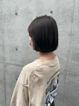 ショート カラー ✨透明感カラー✨ 🦖佐々木未来🦕のヘアスタイル