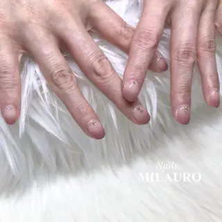 ネイル Nails MILAURO所属・MIYUKI /大人シンプルネイルのネイルデザイン