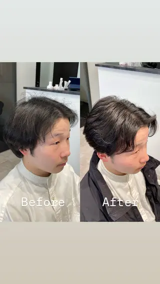 パーマ メンズ メンズ特化 / ツイスパ🔥高林拓斗のヘアスタイル