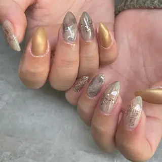 ミディアム ネイル chilli pepperのネイルデザイン