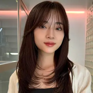 セミロング レイヤーカット Kinoのヘアスタイル