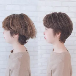 ショート アビリタ 警固のヘアスタイル