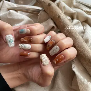 ネイル revia所属・ERI Nailistのネイルデザイン