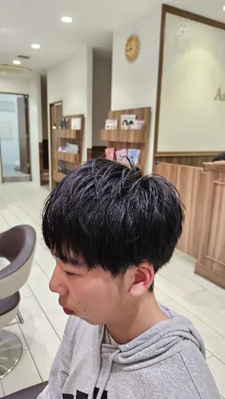 メンズ パーマ/縮毛矯正/ 韓国ヘア/副店長和田のヘアスタイル