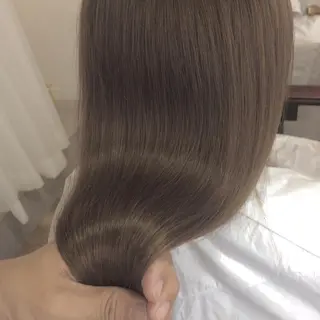 ロング カラー MIZUHO / ダブルカラー髪質改善のヘアスタイル