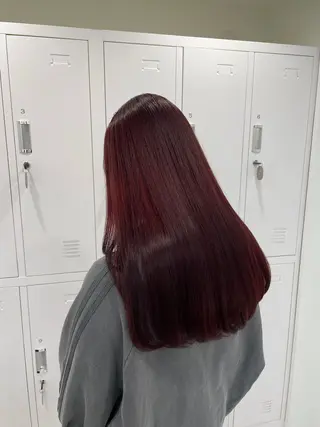 ロング レイヤーカット×暖色 カラー🎀ASAKAのヘアスタイル