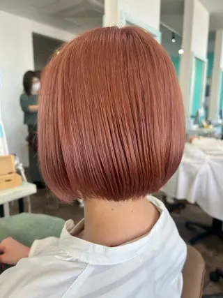 ショート カラー きらく あやののヘアスタイル