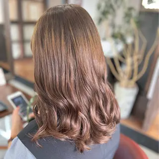 セミロング カラー stylist田口 祐歩のヘアスタイル