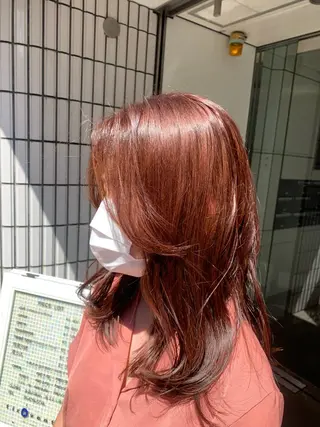 セミロング mono.所属・南茨/ヘッドスパ /カット/momoのヘアスタイル