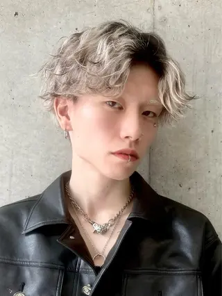 カラー 🌀メンズカット メンズパーマ🌀のヘアスタイル