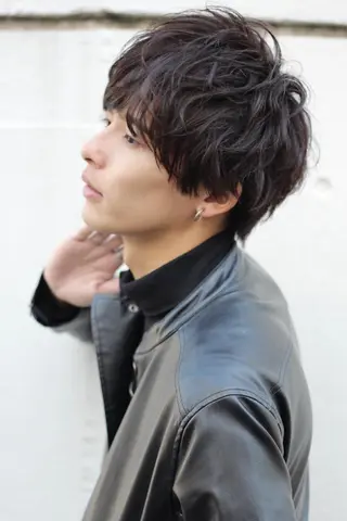 ショート カラー メンズ coo et fuu所属・根津、表参道2店舗 店長　内見 加瑞磨のヘアスタイル