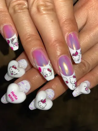 ネイル 福の爪 🍒福山千晴のネイルデザイン