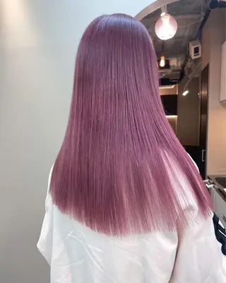 ロング カラー 韓国レイヤー 船橋 徒歩5分/小川友美のヘアスタイル