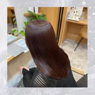 ロング 長井 遥のヘアスタイル