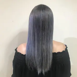 ロング カラー AOI✩⡱ y2kネイルのネイルデザイン