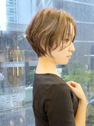 ショート ノアヘアデザイン町田店所属・似合わせ特化 國吉真弥のヘアスタイル