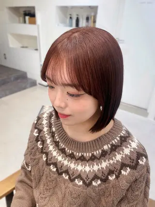 ミディアム かずや🍀/髪質改善 /艶髪カラー/眉毛のヘアスタイル