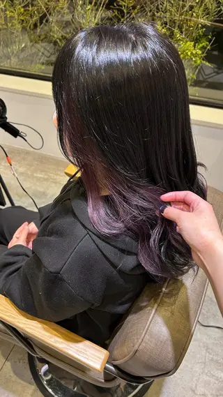 カラー 鈴木 あやかのヘアスタイル