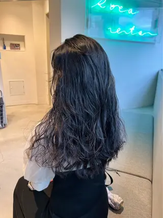 ロング パーマ 🌐👽フクイ キララ🌎💎のヘアスタイル