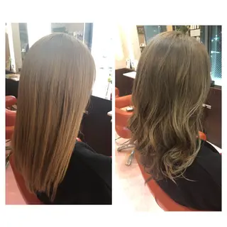 ロング カラー やまぐち まりんのヘアスタイル