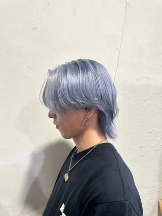 カラー indigo blue所属・indigo/ Minamiのヘアスタイル