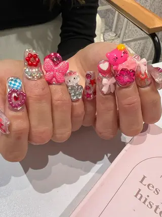 ネイル 個性派/中韓ネイル SAKURAのネイルデザイン