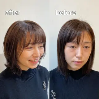 似合わせ艶髪カラー ❤️ハダユミのヘアスタイル