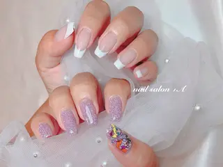 セミロング nail salon +A所属・Nail Salon +Aのネイルデザイン