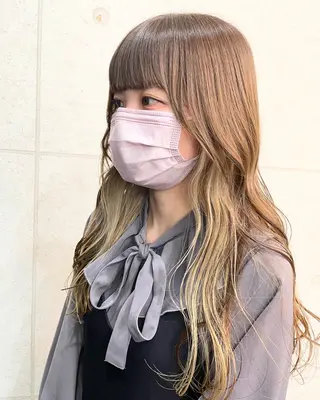 ロング Rina🪄 韓国風レイヤーcutのヘアスタイル