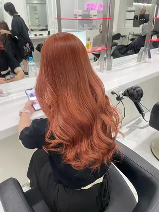 ロング お洒落暖色 🍒AOI🍒のヘアスタイル