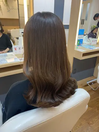 ミディアム ヘアアレンジ 韓国ヘア sasugaのヘアスタイル