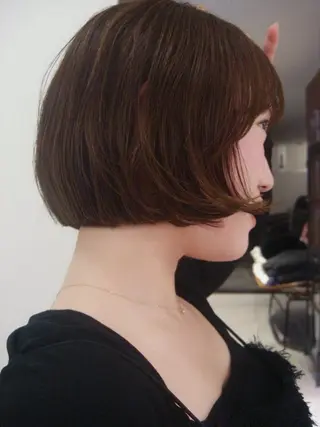 ショート カラー 南部 綾音のヘアスタイル