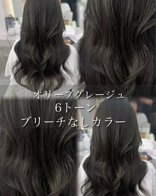 カラー 似合わせレイヤー🪽 グレージュ🪽のあのヘアスタイル