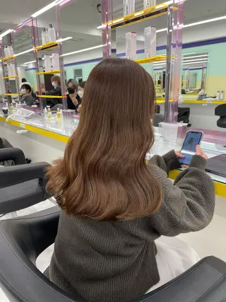 セミロング 🤍韓国トレンド ヘア🤍miku🤍のヘアスタイル