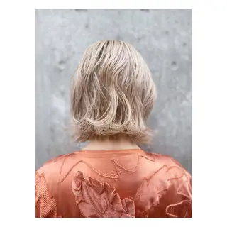 ミディアム 勝谷 悟史のヘアスタイル